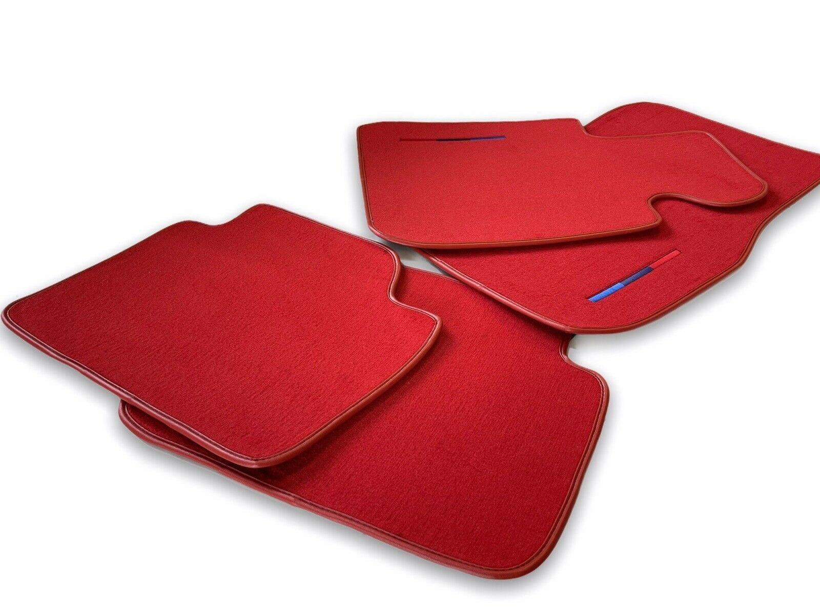 Red Mats For BMW 8 Series G15 2-door Coupe With M Package - AutoWin