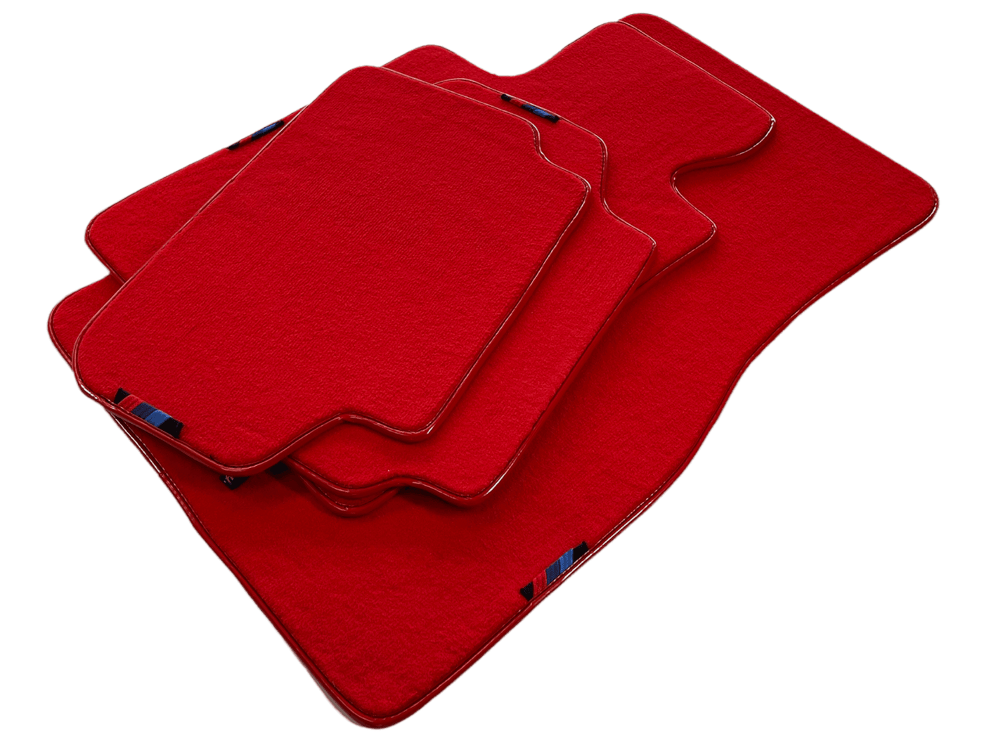 Red Mats For BMW M6 F12 Convertible With M Package AutoWin Brand - AutoWin