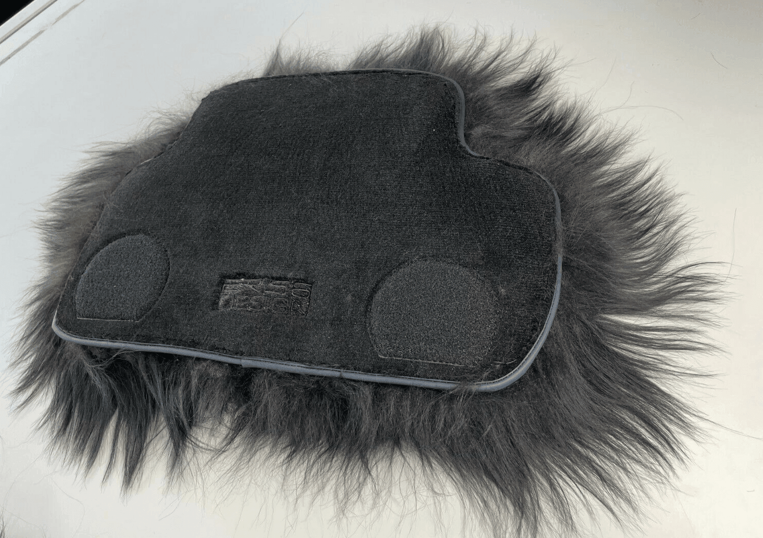 Sheepskin Floor Mats For Rolls Royce Phantom VIII (2017-2024) ER56 Design Brand - AutoWin