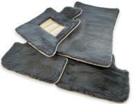Sheepskin Floor Mats For Rolls Royce Wraith 2013–2023 Er56 Design - AutoWin